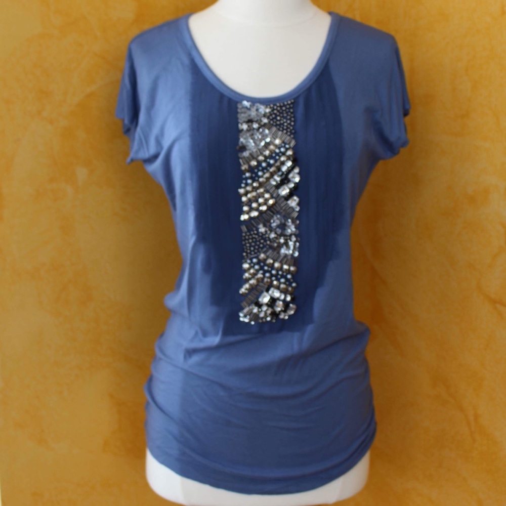 Bellatrix jeweled and studded blouse